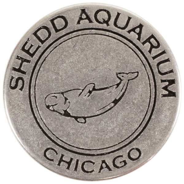 Shedd Aquarium token back