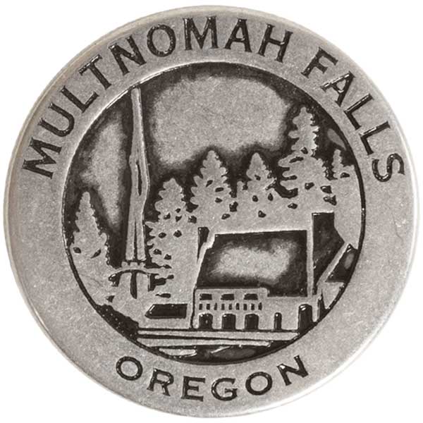 Multnomah Falls token back
