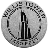 Willis Tower token front