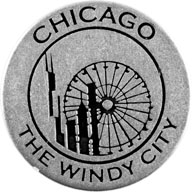 The Windy City token front