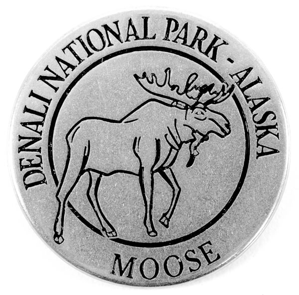 Denali National Park token back