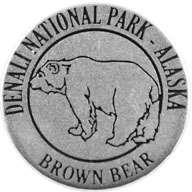 Denali National Park token front