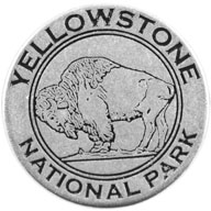 Yellowstone National Parkk token back