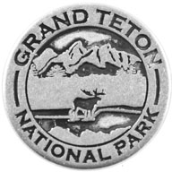 Grand Teton National Park token front