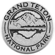 Grand Teton National Park token front