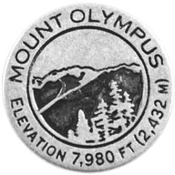 Olympic National Park token front