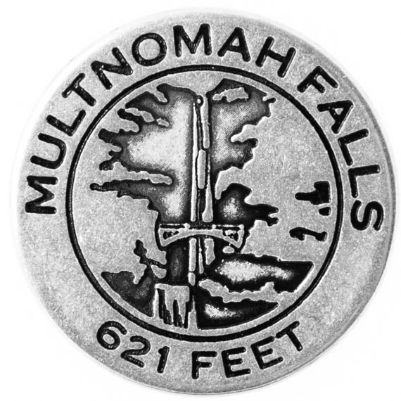 Multnomah Falls token back