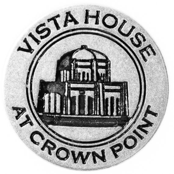 Vista House token front