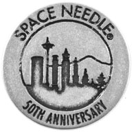 Seattle Space Needle token front