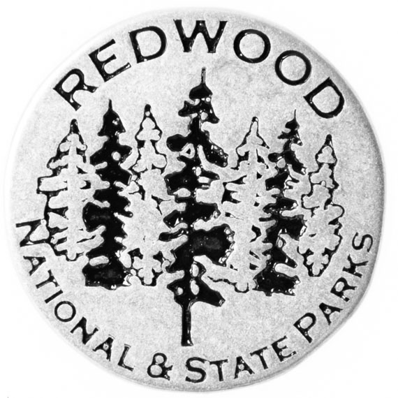 Coast Redwoods token back