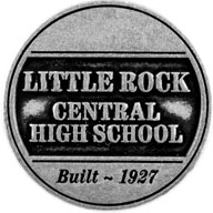 Little Rock Central High School token back