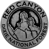 Dixie National Forest token front