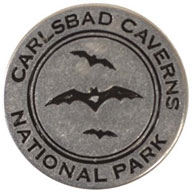 Carlsbad Caverns National Park token back