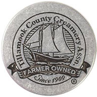 Tillamook Cheese Factory token back