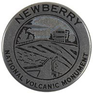 Newberry National Volcanic Monument token front