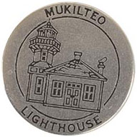 Mukilteo Lighthouse token front