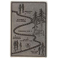 The Avenue of the Giants token back