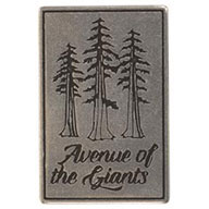 The Avenue of the Giants token front