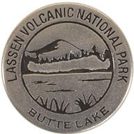 Lassen Volcanic National Park token front