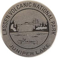 Lassen Volcanic National Park token front