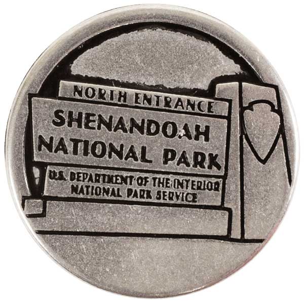 Shenandoah National Park token front