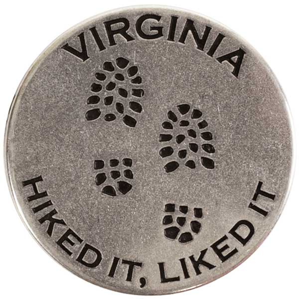 Shenandoah National Park token back