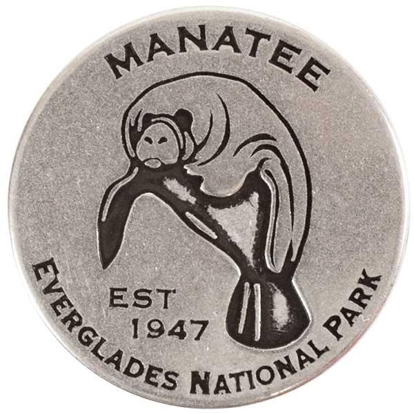 Everglades National Park token back