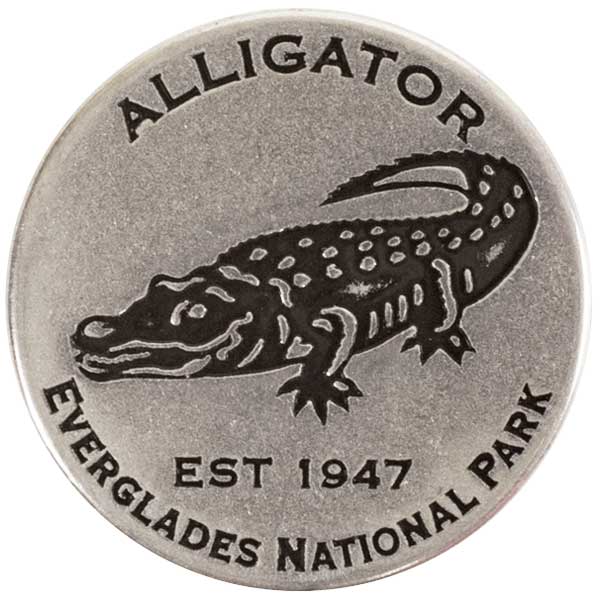 Everglades National Park token front