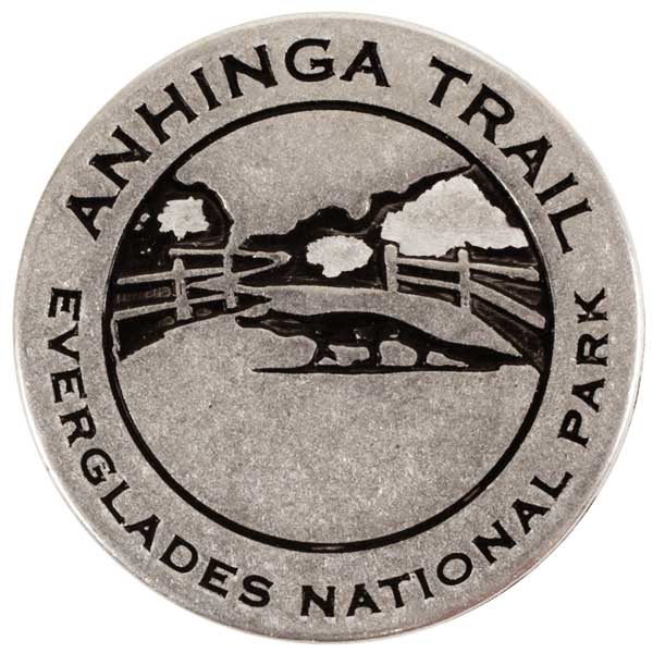 Everglades National Park token front