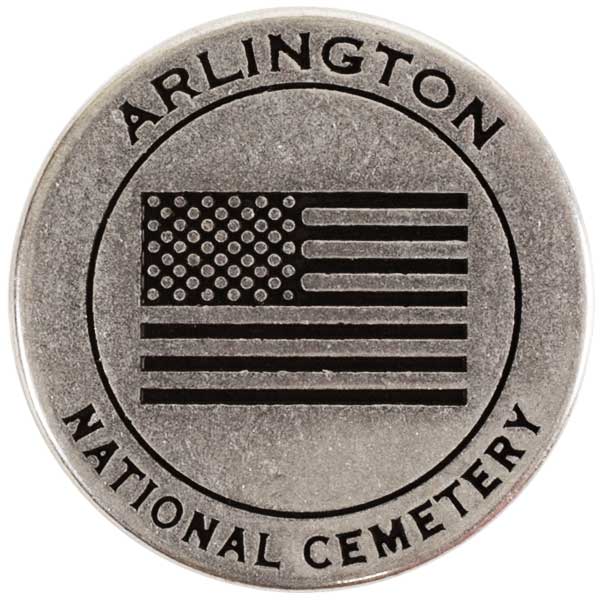 Arlington National Cemetery token back