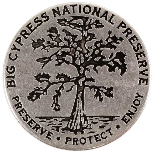 Big Cypress Cypress National Preserve token front