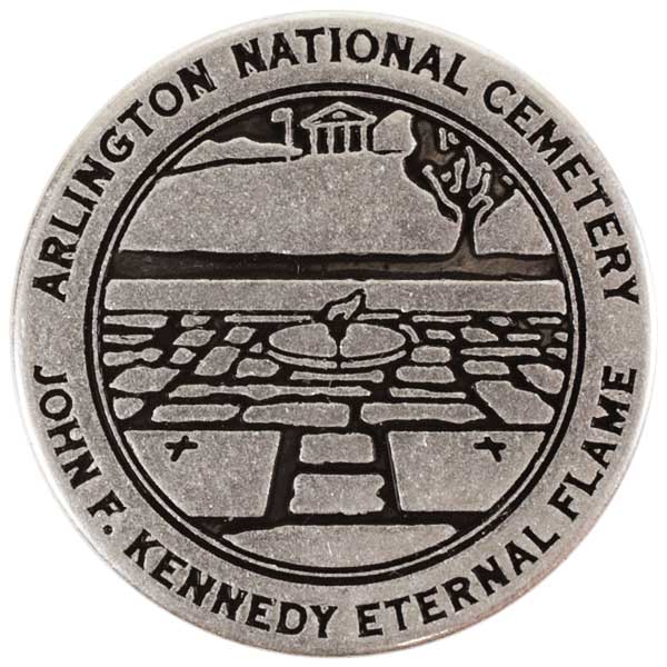 Arlington National Cemetery token back