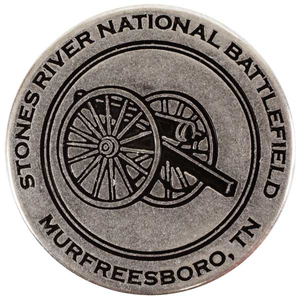 Stones River National Battlefield  token back