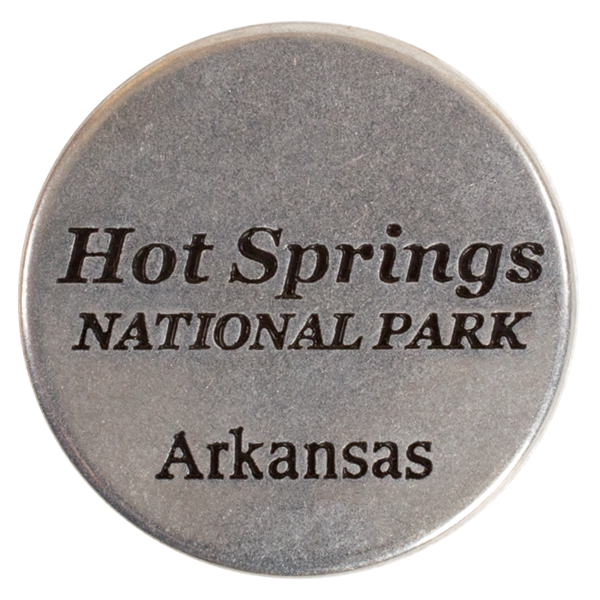 Hot Springs National Park token back