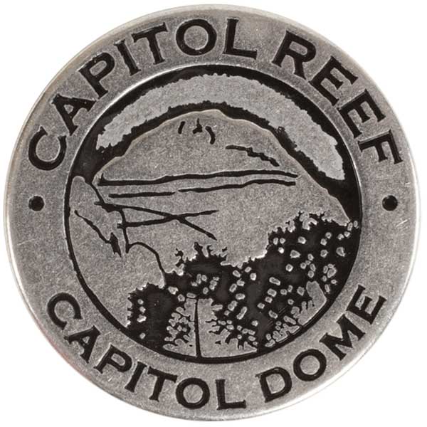 Capitol Reef National Park token front