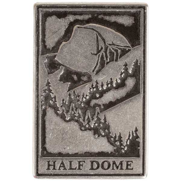 Half Dome and Chapel token front