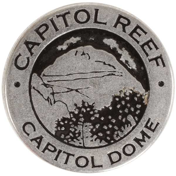 Capitol Reef National Park token back