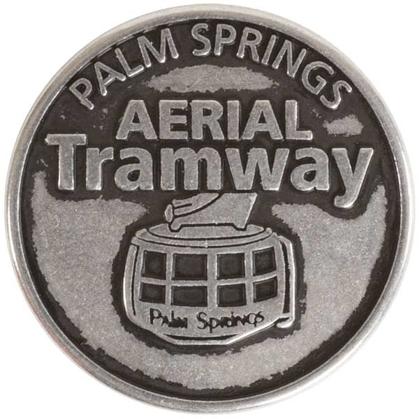 Palm Springs Aerial Tramway token front