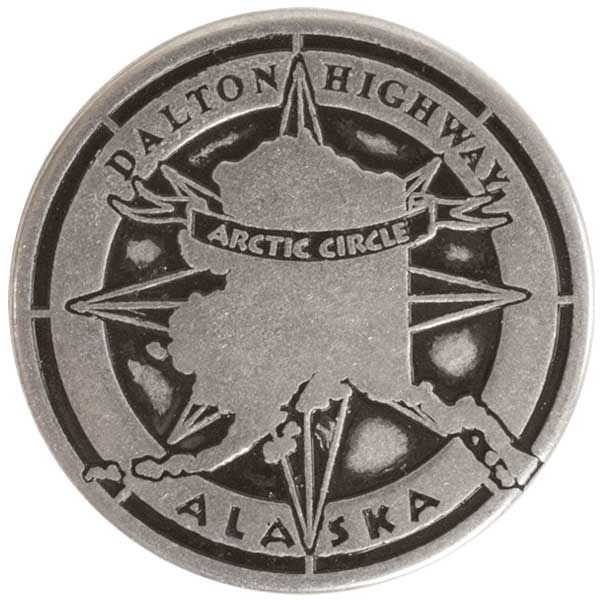 Dalton Highway token front