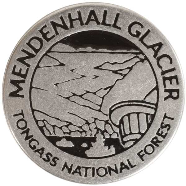 Mendenhall Glacier token back