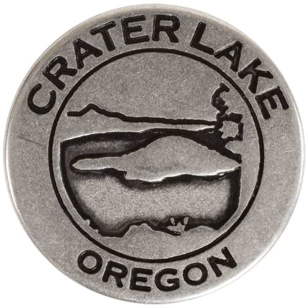 Crater Lake National Park token back