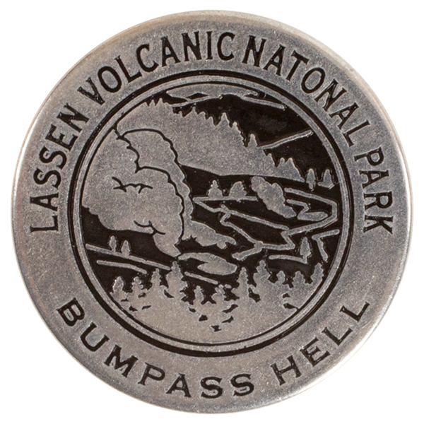 Lassen Volcanic National Park token front