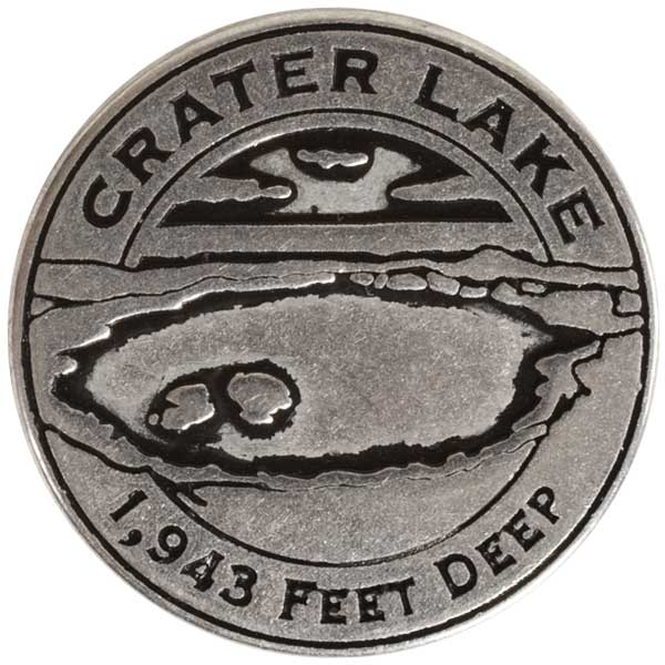 Crater Lake National Park token front