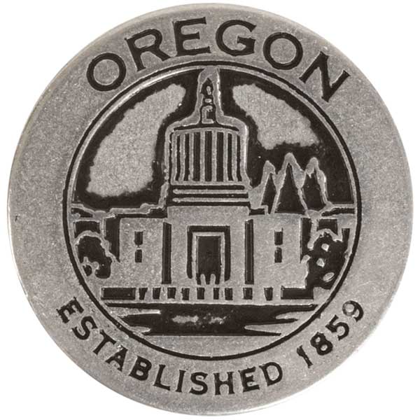 Oregon State Capital token back