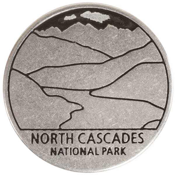 North Cascades National Park token back