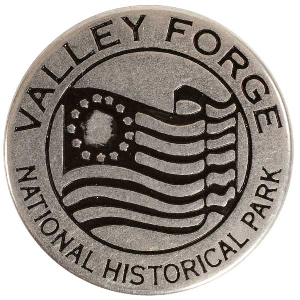 Valley Forge National Historic token back