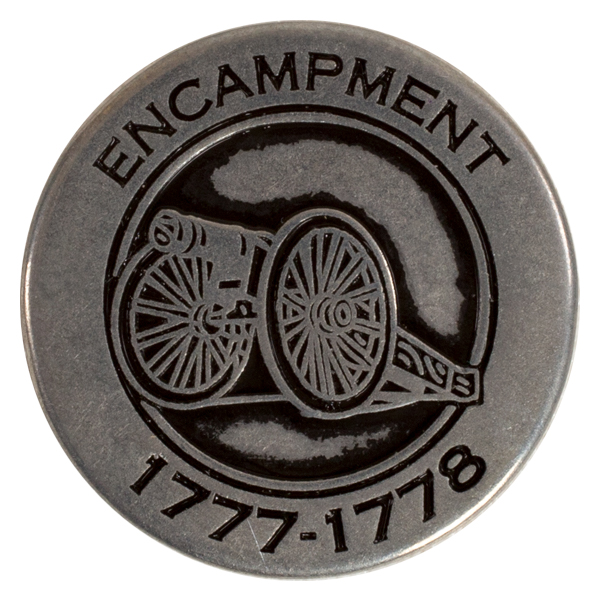 Valley Forge Encampment token back