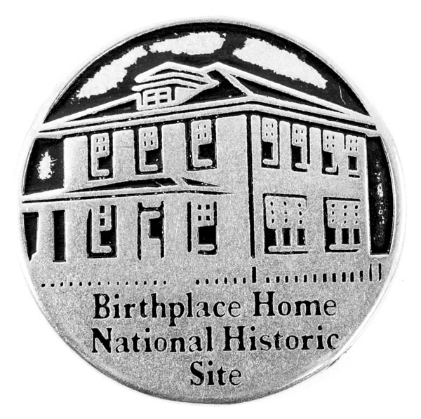 Clinton Birthplace Home token front