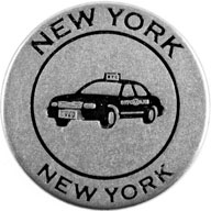 New York City token front