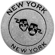 New York City token back